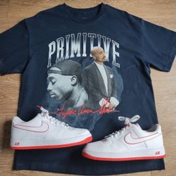 Tupac Shirt With Shoes 