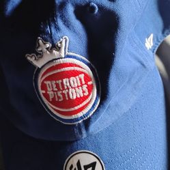 Pistons 47  Draft Kings  Crown Hat