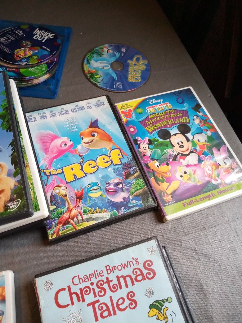 All DVDs Kids Movies I Have Over 80 Of Them Make Offer For All Or I'll Take $40 For All