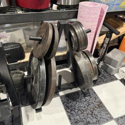 Weight Plates and Tree