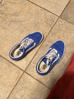 Blue Vans Sz 8 !!