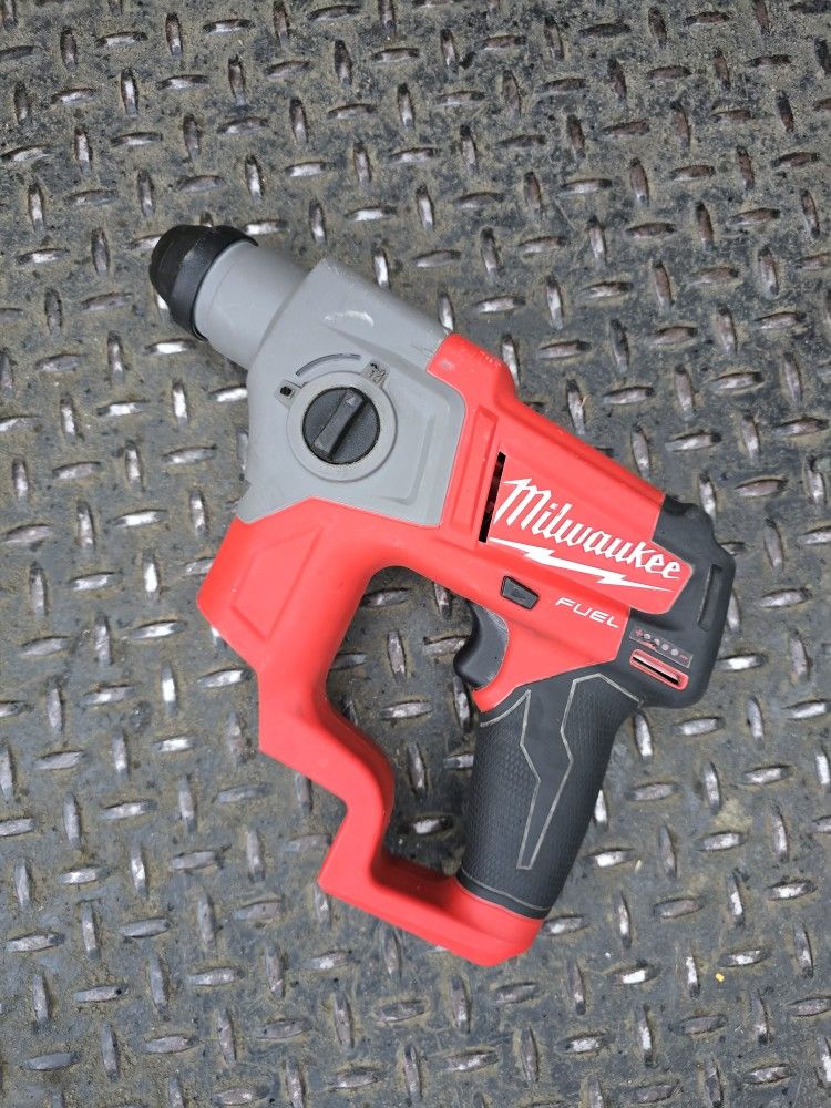 Milwaukee M12 FUEL 12V Lithium-Ion 5/8 in. Brushless Cordless SDS-Plus Rotary Hammer (Tool-Only)
