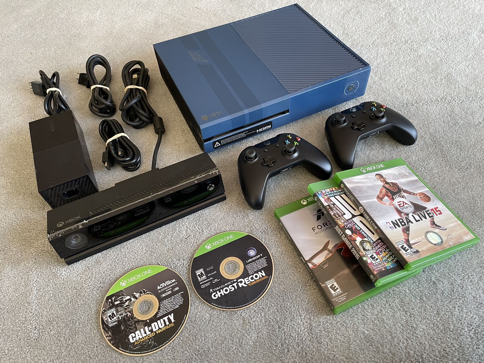 Xbox One Forza Motorsport 6 Special Edition blue 1 TB console with
