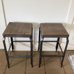 Pottery Barn McKinley Counter Stools $50/Pair
