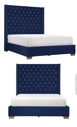 Queen bed and mattress