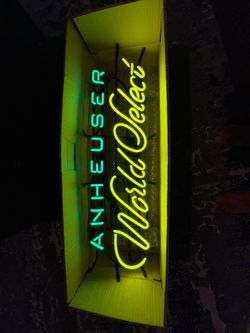 Neon- garage man cave