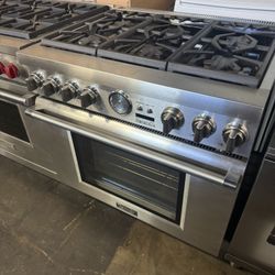 Thermador 36” Stainless Steel Gas Range Stove Dual Fuel 