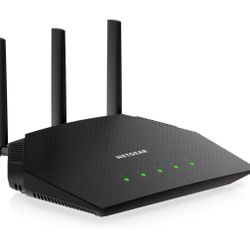 NETGEAR Nighthawk WiFi 6 Router (R6700AX) AX1800 1.8Gbps Wireless Speed – Dual-Band Gigabit Internet Router – Covers 1,500 sq. ft., 20 Devices – Built