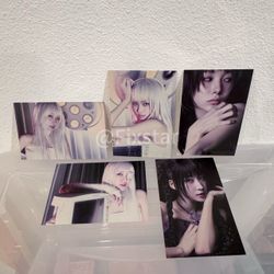 EVERGLOW Zombie Official Postcard Set 5th Single Album Kpop 5 Cards