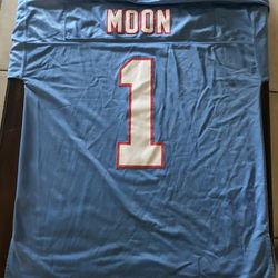 Warren Moon Throwback Jersey Authentic 