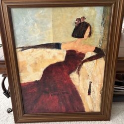 Vintage Wooden Framed Photos