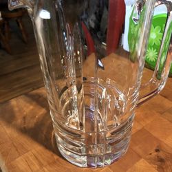Beautiful Leaded Crystal Pitcher