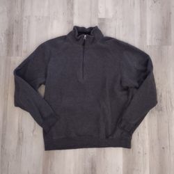 Cutter And Buck Zip Up Sweatshirt Thick Weight XL 
