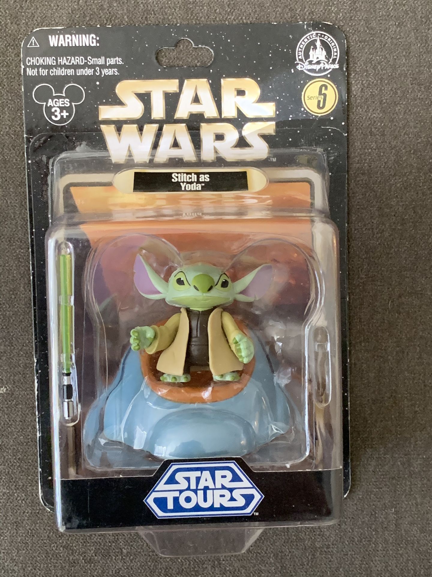 Star Tours Disney World Star Wars Stitch as Yoda