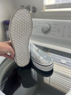 Vans Slip On Silver  Women’s 7.5