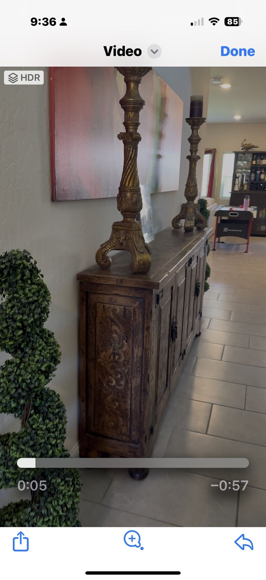 Large, Heavy Duty, Thick Candle Holders