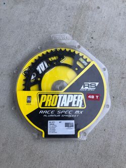 Brand New Pro Taper aluminum 48 tooth rear sprocket for YAMAHA