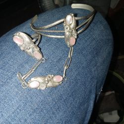 Vintage Slave Bracelet Or Ball And Chain Bracelet