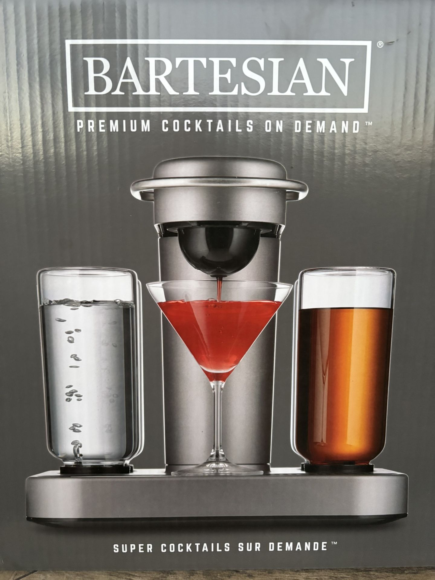 Bartesian Professional Cocktail Machine With FREE 36 Mixer Pods