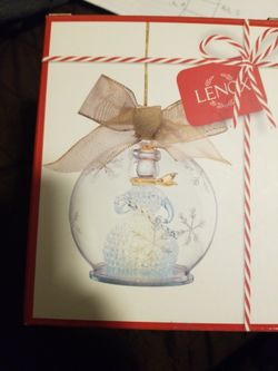Lenox Lit Snowman Ornament