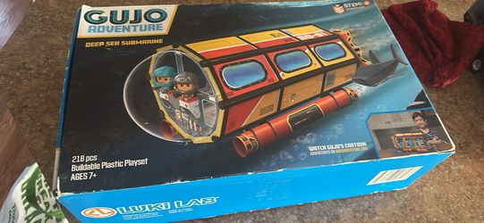 Gujo Adventure Deep Sea Submarine buildable plastic playset