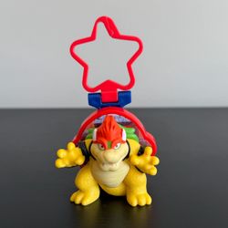 McDonalds Super Mario Bros Bowser Figure 12 Star Bag Clip Keychain Holder 2026