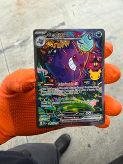 30th anniversary gengar 154 (NO TRADES)!!! Will be blocked.