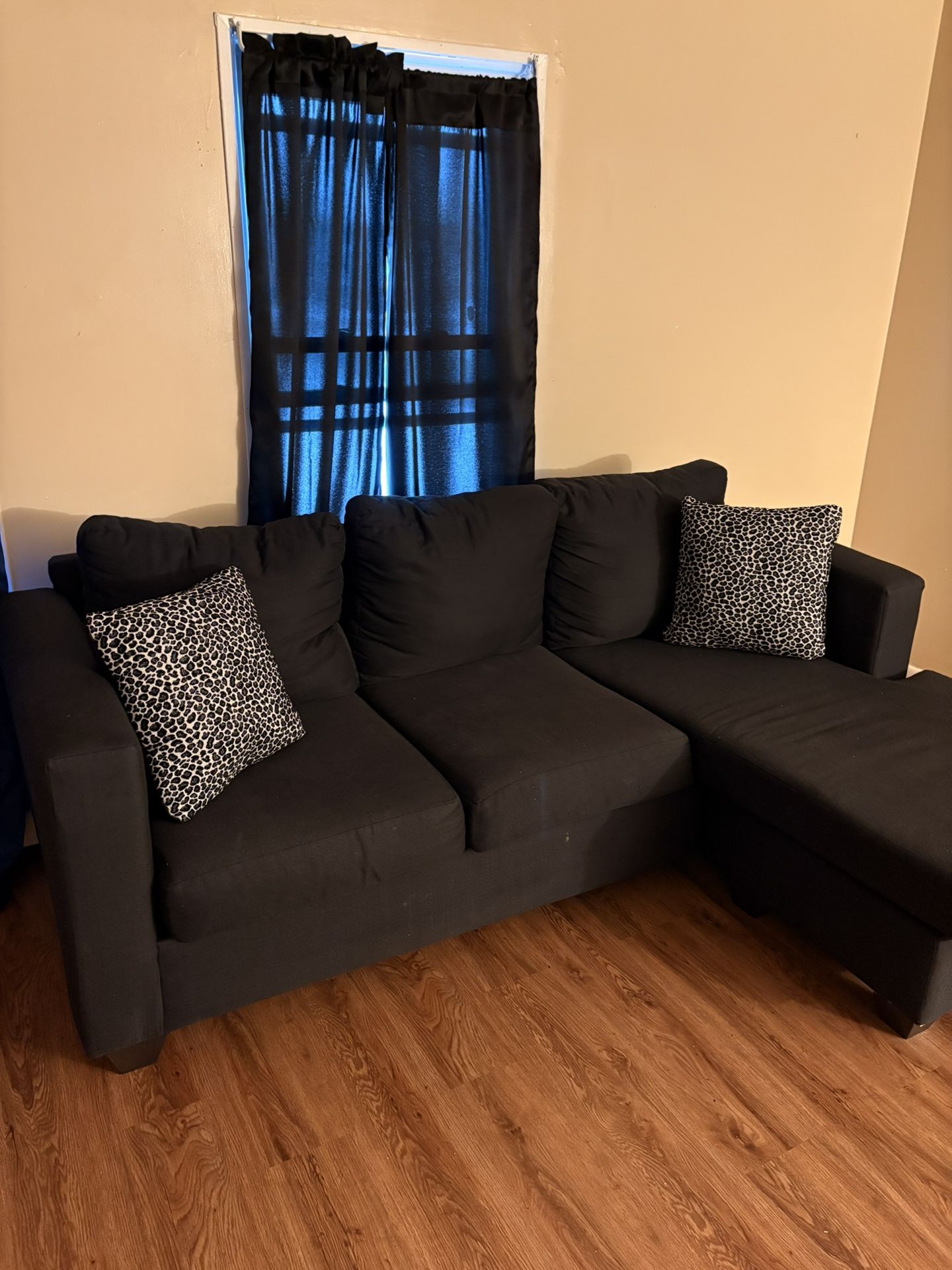 Black Sectional Couch
