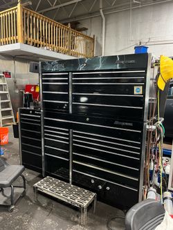 Snap on tool box