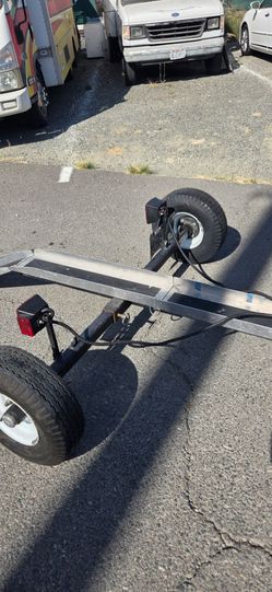 Motorcycle trailer by trailer in a bag (portable)
