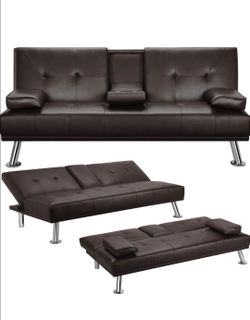Sofa color oscuro