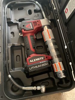 Battery operated grease guns