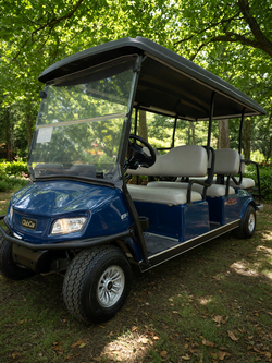Club Car 2022 EFI Gas 6 Seater Golf Cart in like new condition