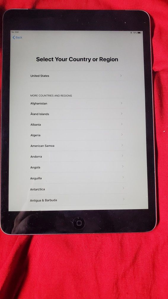 IPad Mini Model A 1490