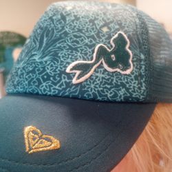 Roxy,  Disney, Little Mermaid Trucker hat 