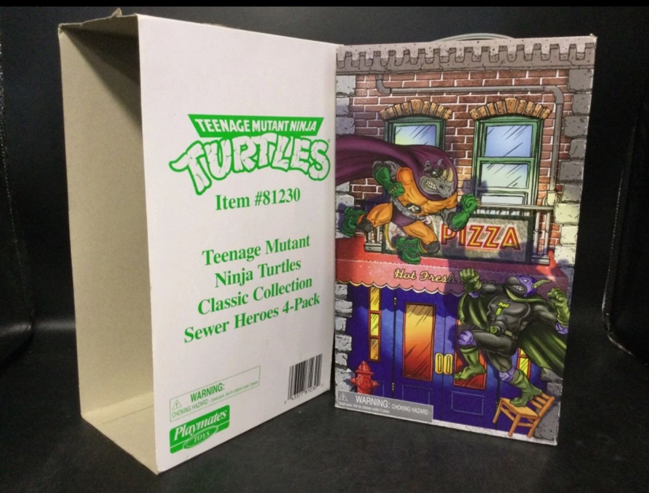 Teenage Mutant Ninja Turtles Classic Collection Sewer Heroes 4 Pack New