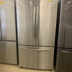 Samsung 36” French Door Fridge Stainless Steel Working Perfectly 4 Months Warranty 