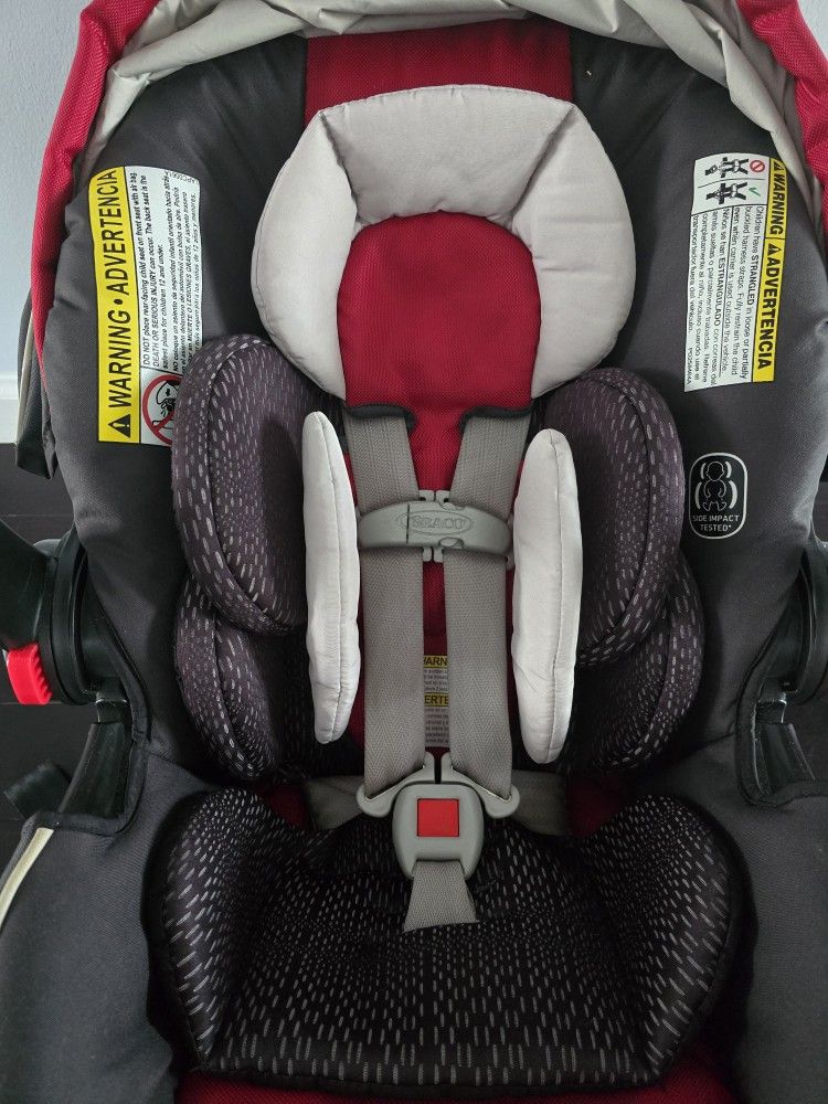 Baby Car Seat, Infant Padding, Base (3)
