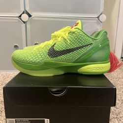 Nike Kobe 6 Protro Grinch - Size 8.5