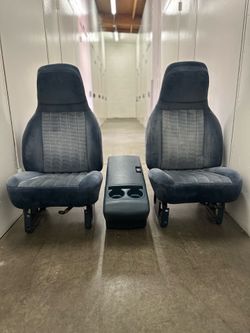 454ss seats blue oem
