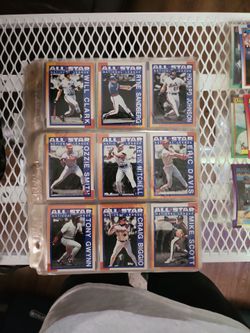 Topps NL All-Star Baseball Cards Lot of 9