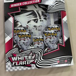 White Flare Binder Collection