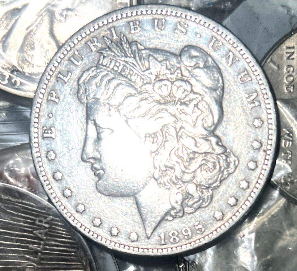 1895 O Morgan DDO/DDR And Die Crack In Front Of Face Silver Dollar *Key Date*