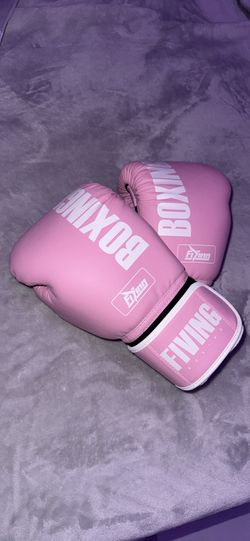 Pink Boxing Gloves – Training/Fitness, Size 12oz 