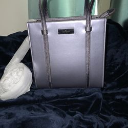 Kate Spade. Metallic Purple. Crossbody. Bag. 