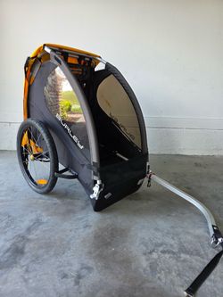 Burley Bee, 1 Seat, Lightweight, Kids Bike-Only Trailer