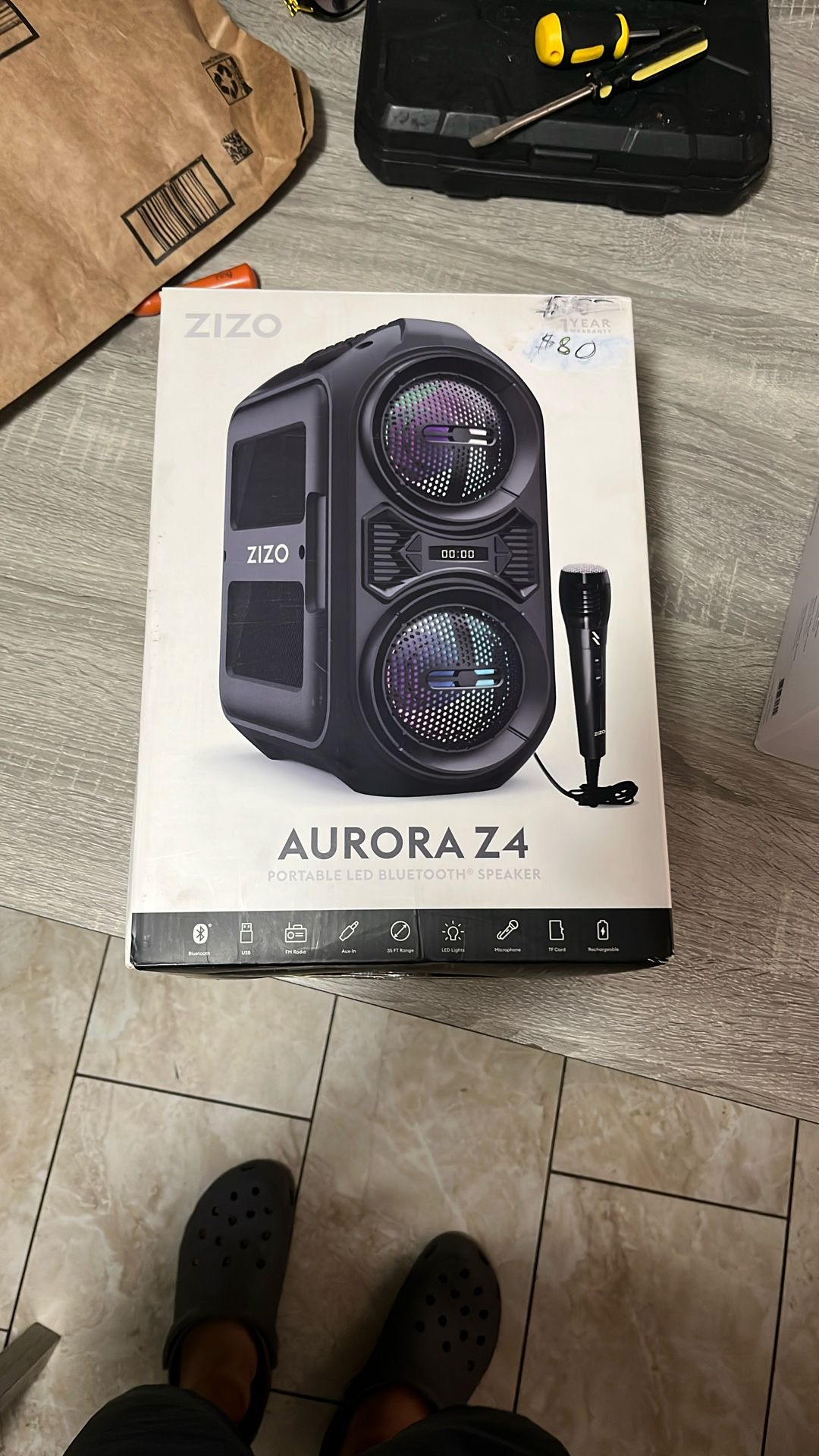 Medium Size Speaker With Mic