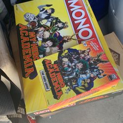 Mha Monopoly And Card Game Anime Manga My Hero