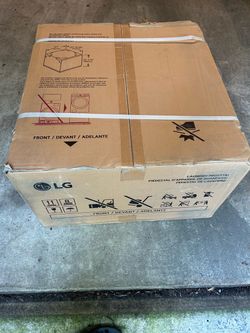 New LG 27 Inch Pedestal Storage Drawer WDP6W in White