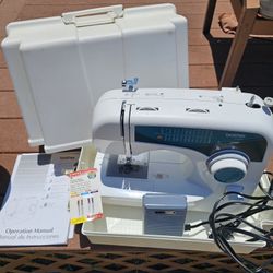 Electronic Brother Sewing Machine And Case